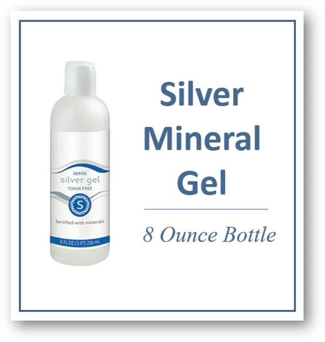 Silver Mineral Gel 8 oz. Bottle