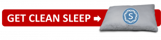 Get Clean Sleep Red Button with pillow